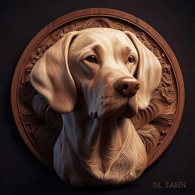 3D model Dash dog famous animal (STL)